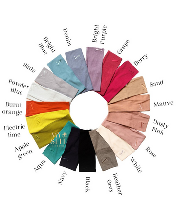 Nicsessories BSHST Butter Soft Headbands SS22 Standard Width myselflingerie.com